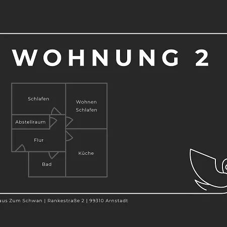 Ferienwohungen Und Haus Zum Schwan * Arnstadt